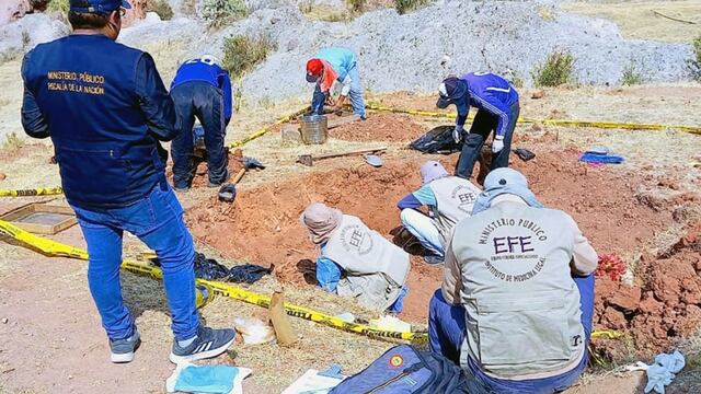 Fiscalía identifica 21 restos de la matanza de Socos en Ayacucho