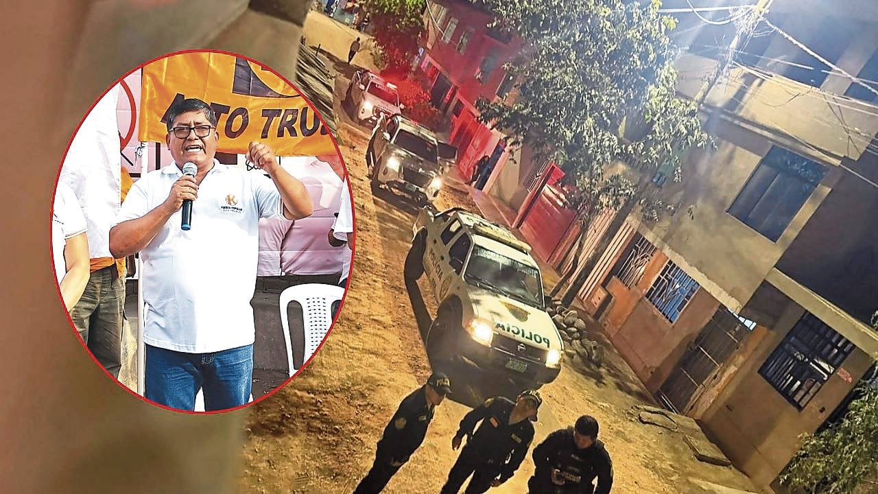 Delincuentes amenazan a postulante a la Municipalidad Distrital de Alto Trujillo Fernando Nuñuvero. Le piden que se comunique para coordinar el pago de cupos.