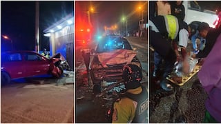 Ica: tres accidentes de tránsito dejaron heridos y fuertes daños materiales el fin de semana