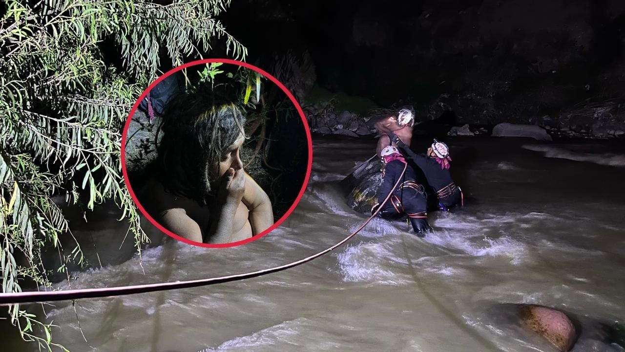 Hombre se encontraba sin prendas de vestir y tras el rescate, no lo trasladaron al centro de salud o a un centro de asistencia social