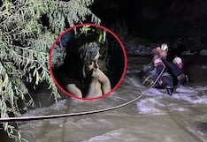 Rescatan a indigente atrapado en el río Chili de Arequipa, pero lo dejan a su suerte