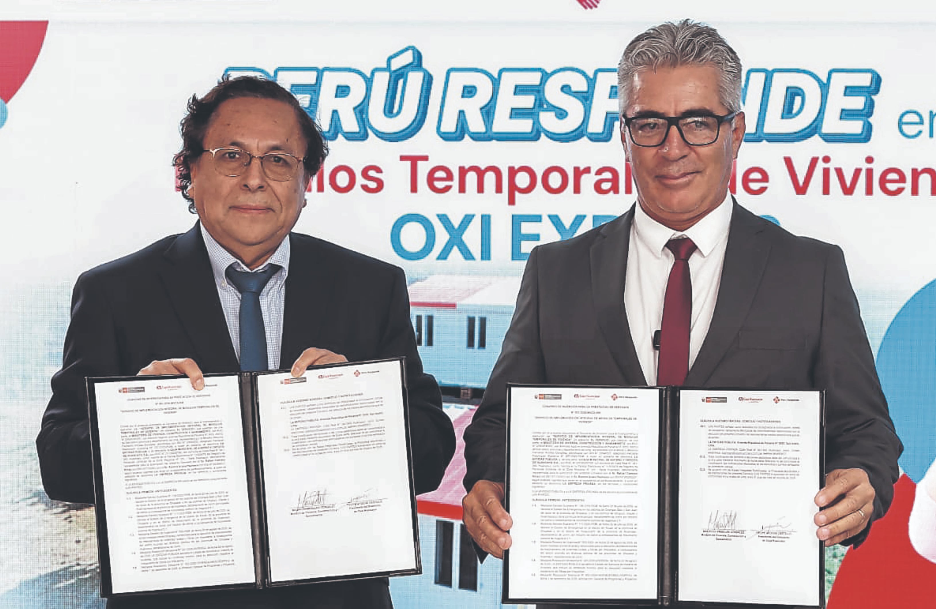 Más de S/ 24 millones para damnificados por convenio entre Caja Huancayo y Ministerio de Vivienda