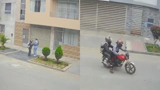 Cámara de seguridad capta asalto a una mujer en Trujillo (VIDEO)