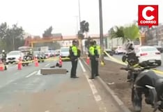 Panamericana Sur: Motociclista pierde la vida tras choque a la altura del Pentagonito