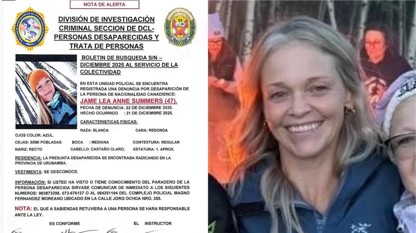 Mujer fue vista por última vez cerca a hospedaje en el Valle Sagrado de Los Incas.