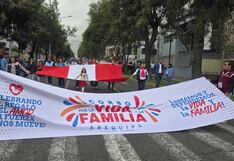 Arequipa: Un mensaje lleno de esperanza por la vida y la familia (FOTOS Y VIDEO)