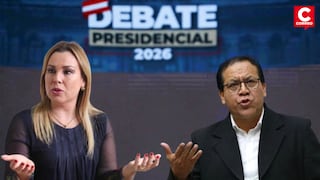 Debate 2026: Roberto Sánchez y Fiorella Molinelli discutieron sobre propuestas anticorrupción