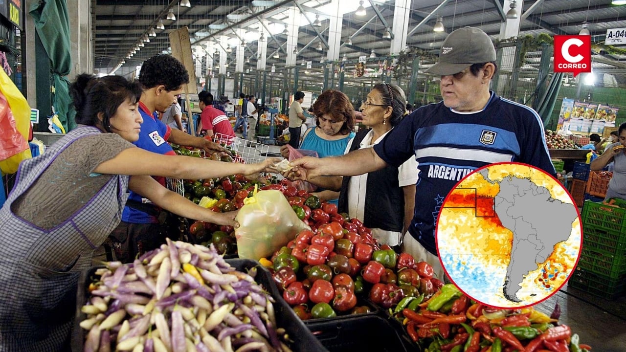 ¿Qué alimentos subirían de precio por el Fenómeno El Niño este 2026?. Composición: Diario Correo.