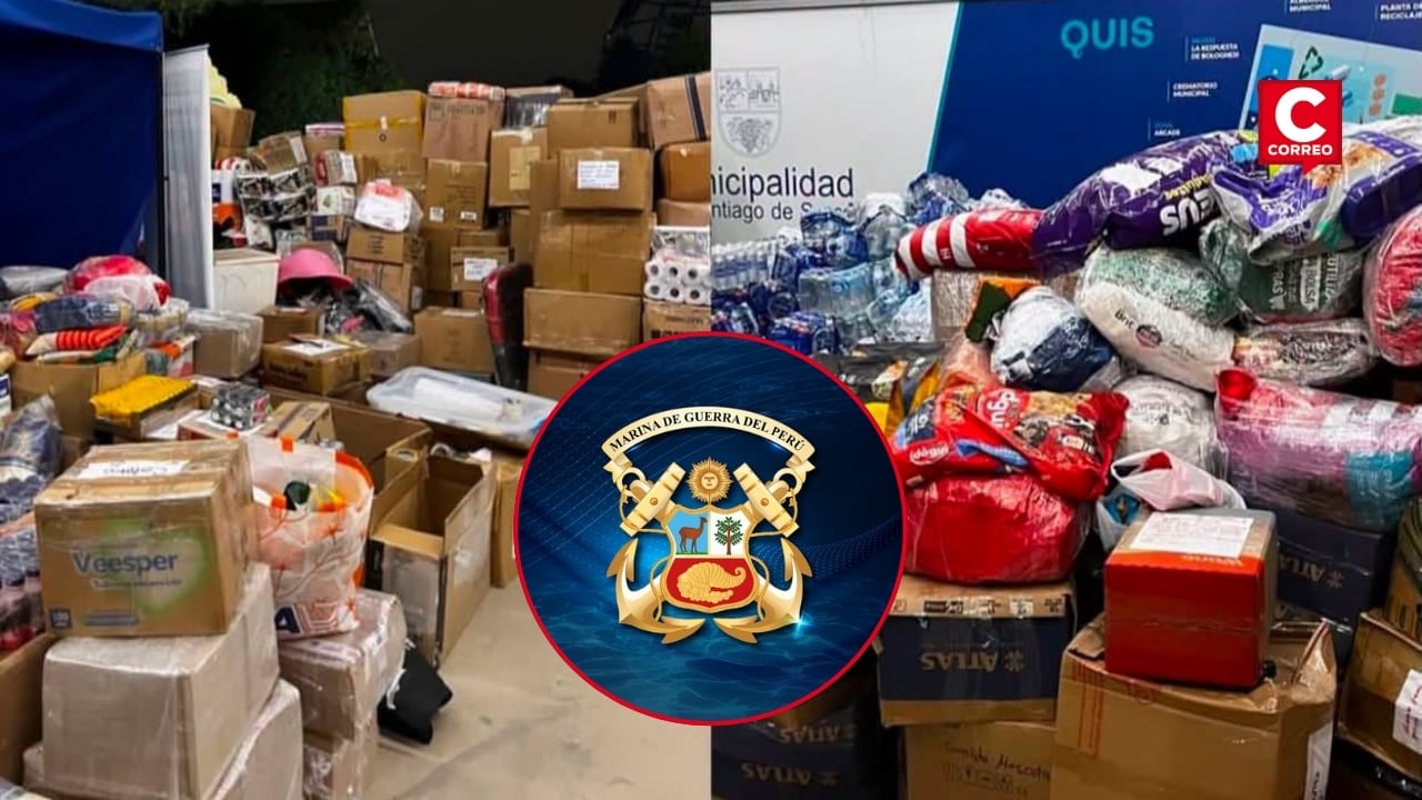 Marina de Guerra del Perú participa en envío de ayuda humanitaria tras terremotos en Venezuela. Composición: Diario Correo.