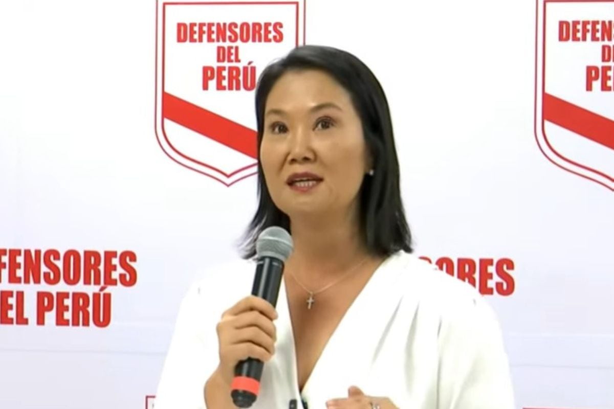 Keiko Fujimori presenta a su equipo de personeros de cara a la segunda vuelta. (Foto:GEC)