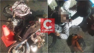 Ica: camión atropella a motociclista, le fractura la pierna y se dio a la fuga