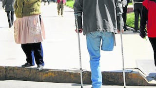 46% de discapacitados de la región Junín sufren de mal grave
