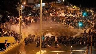 Protesta en los exteriores del estadio Maracaná impide salida de aficionados
