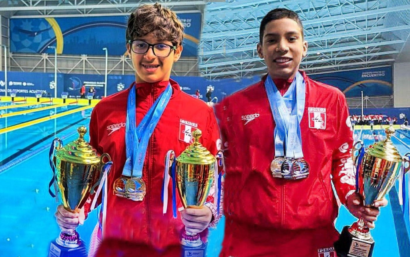 Promesas piuranas Integraron la selección peruana de natación.