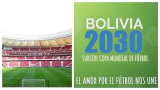 ​Bolivia promete construir estadios como el del Atlético de Madrid para ser subsede del Mundial 2030 (VIDEO)