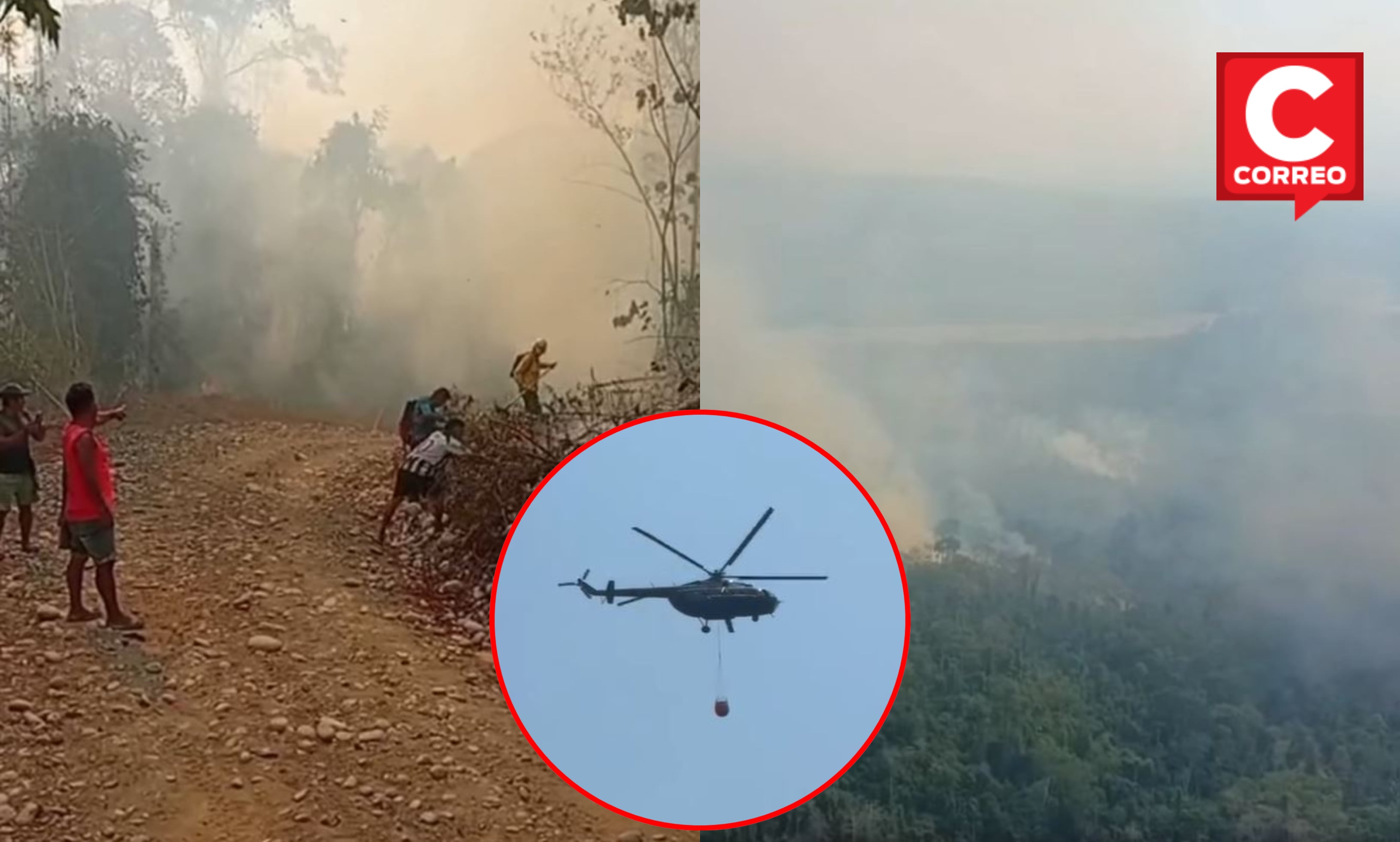 Río Tambo en emergencia, una semana de incendios en la selva central