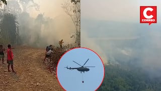 Río Tambo en emergencia, una semana de incendios en la selva central
