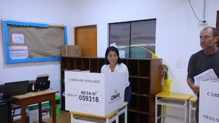 Elecciones 2026: Keiko Fujimori ejerció su derecho al voto en San Borja (FOTOS)