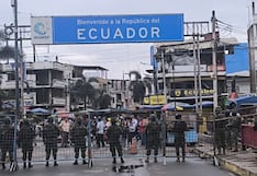 Frontera entre Tumbes y Ecuador cerrada por elecciones en el país norteño