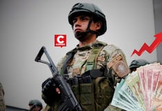 Ministro de Defensa anuncia incremento del 50% para jóvenes del servicio militar desde junio
