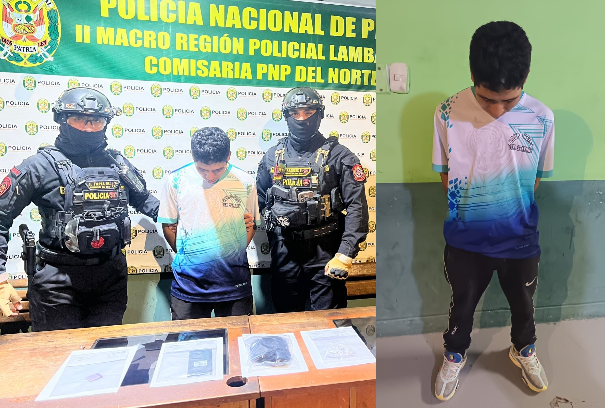 Policías encontraron evidencia en contra de sujeto.