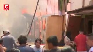 Segundo incendio en el asentamiento humano Puerto Nuevo, en el Callao, fue controlado (VIDEO)