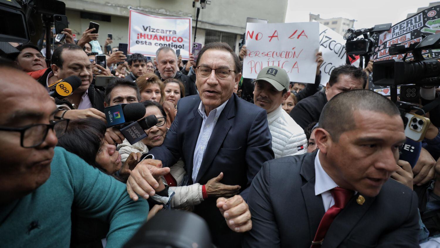 Expresidente sigue en campaña pese a sanción. (Foto: GEC / Joel Alonzo)