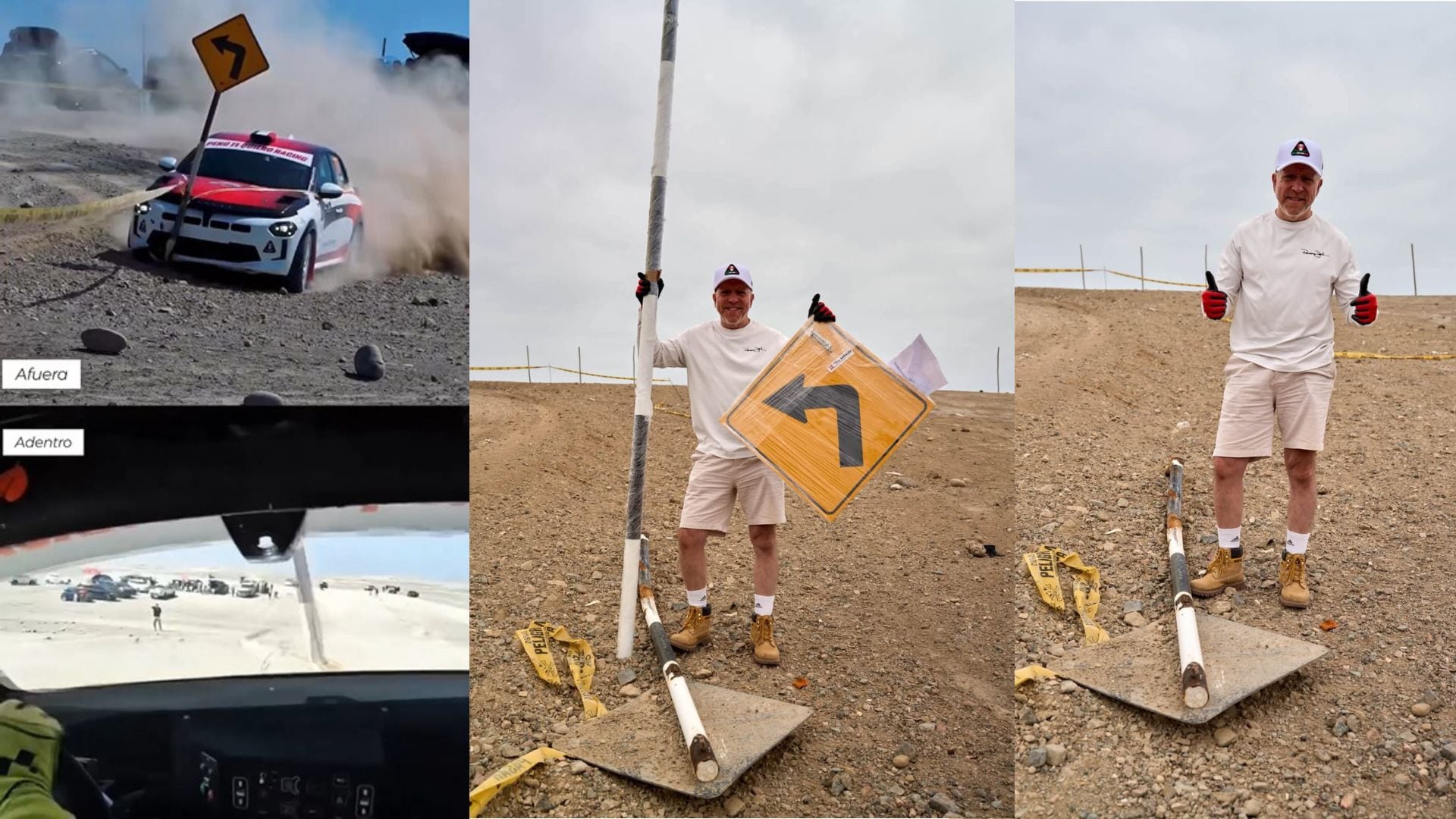 Piloto Renzo Corse da ejemplo de responsabilidad tras el Rally Pisco 2026