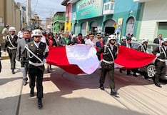 Piura: Autoridades participaron del paseo de la bandera