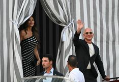 Jeff Bezos y Lauren Sánchez llegan a Venecia para su boda entre secretismo y protestas