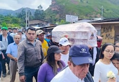 Conmovedor adiós a las hermanas ahogadas en el río Piura