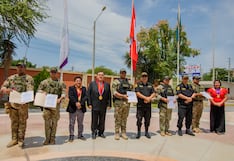 Ica reconoce a policías por su valentía y compromiso en la lucha contra la delincuencia