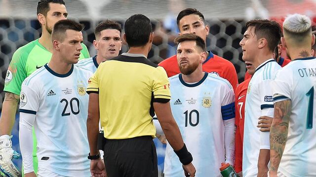 Argentina vs. Chile: filtran informe del árbitro sobre expulsiones de Lionel Messi y Gary Medel (FOTO)