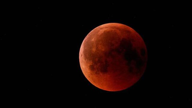 Eclipse Luna de Sangre: Conoce a qué hora se verá este evento astronómico en nuestro país