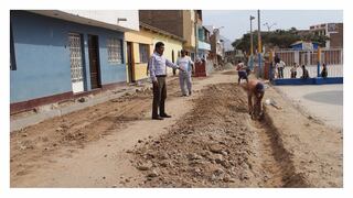 Laredo: Inician mejoras de calles tras huaicos del Fenómeno de El Niño 