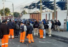 Obreros de construcción civil: Segundo día de protestas en el Gobierno Regional de Arequipa