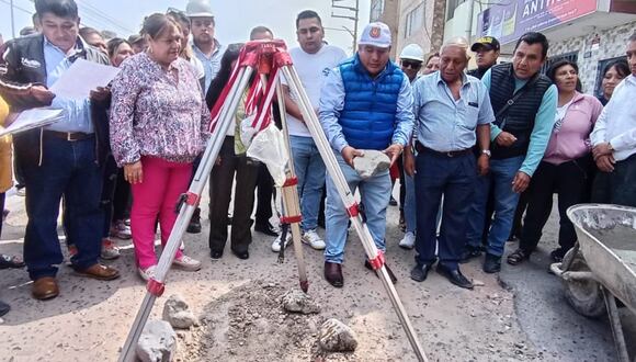 Inician trabajos en la avenida Leónidas Yerovi, Huayna Cápac y Micaela Bastidas del sector Río Seco y Porvenir Central.