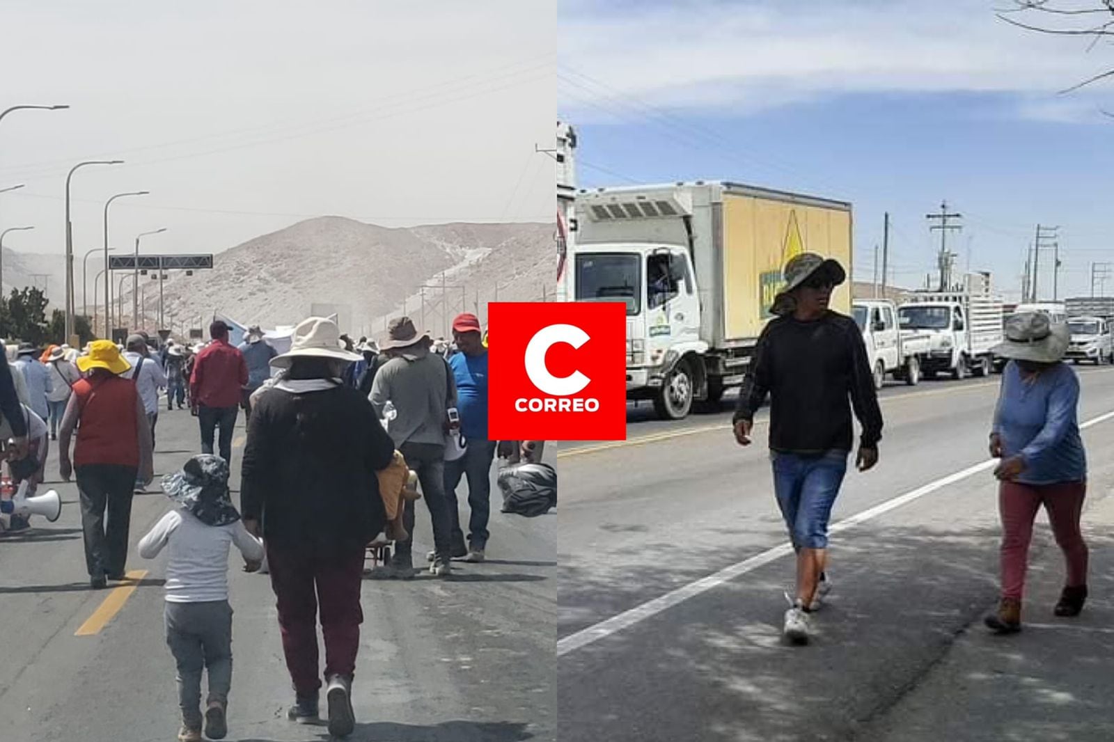 Algunas personas tienen que caminar ante la falta de unidades para trasladarse. (Foto: Difusión)