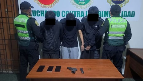 Trujillo: Retienen a tres adolescentes acusados de robar vehículo