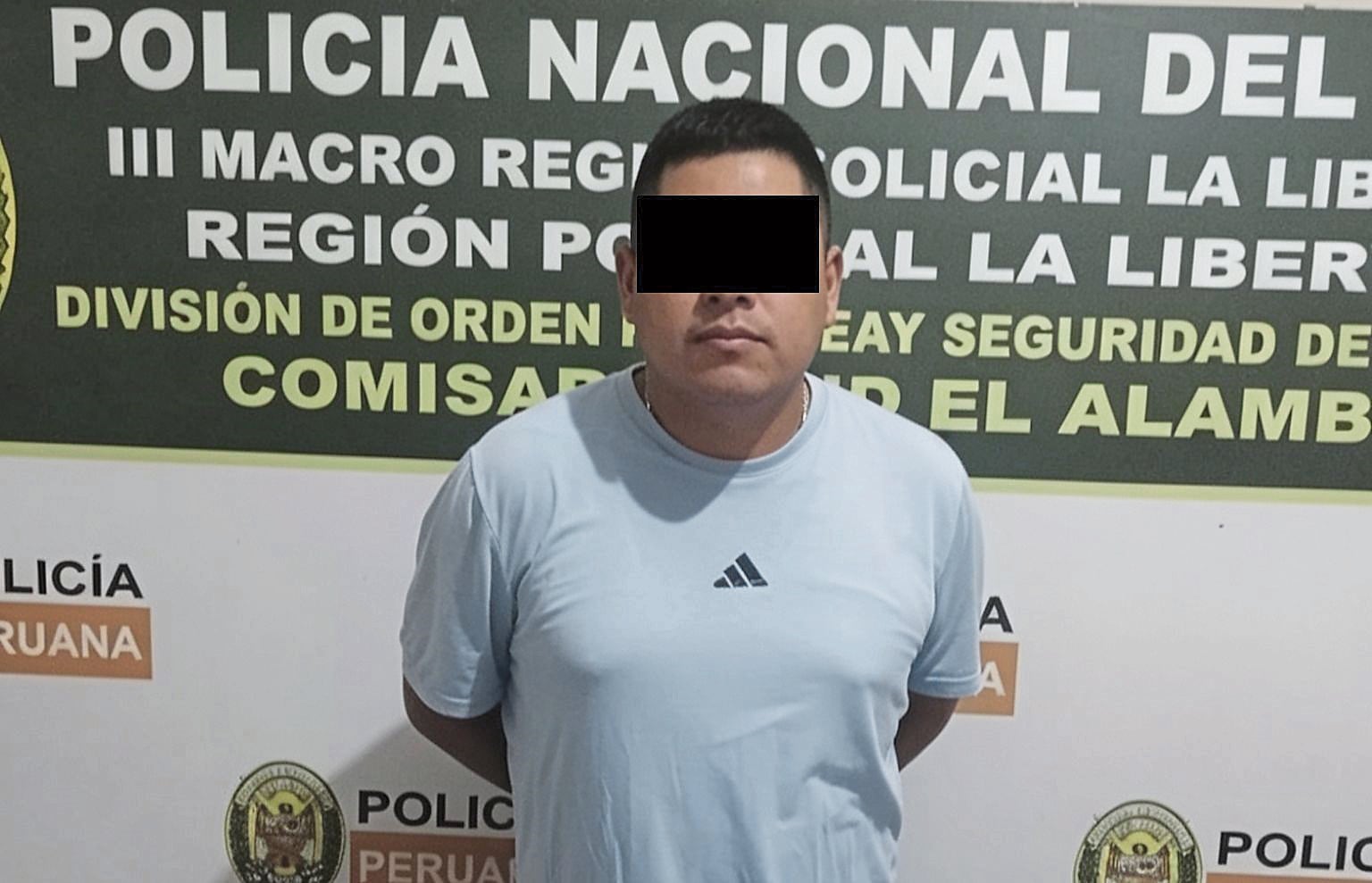 Era buscado por la justicia por extorsión. (Foto: PNP)