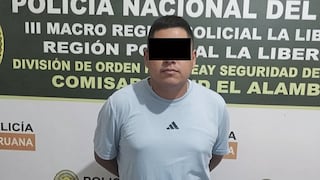 Trujillo: Policía captura a cuñado de “Nilton Pulpo” (VIDEO)