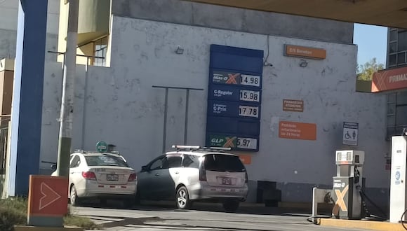 Correo recorrió los principales grifos de la ciudad de Arequipa para conocer los precios. (Foto: GEC)