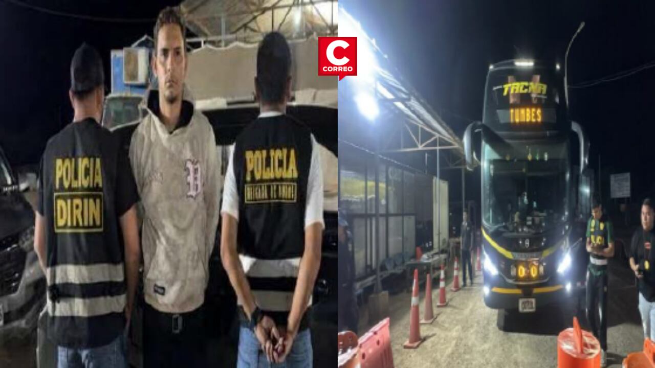 Capturan en Tumbes a presunto líder de una facción del Tren de Aragua cuando intentaba salir del país