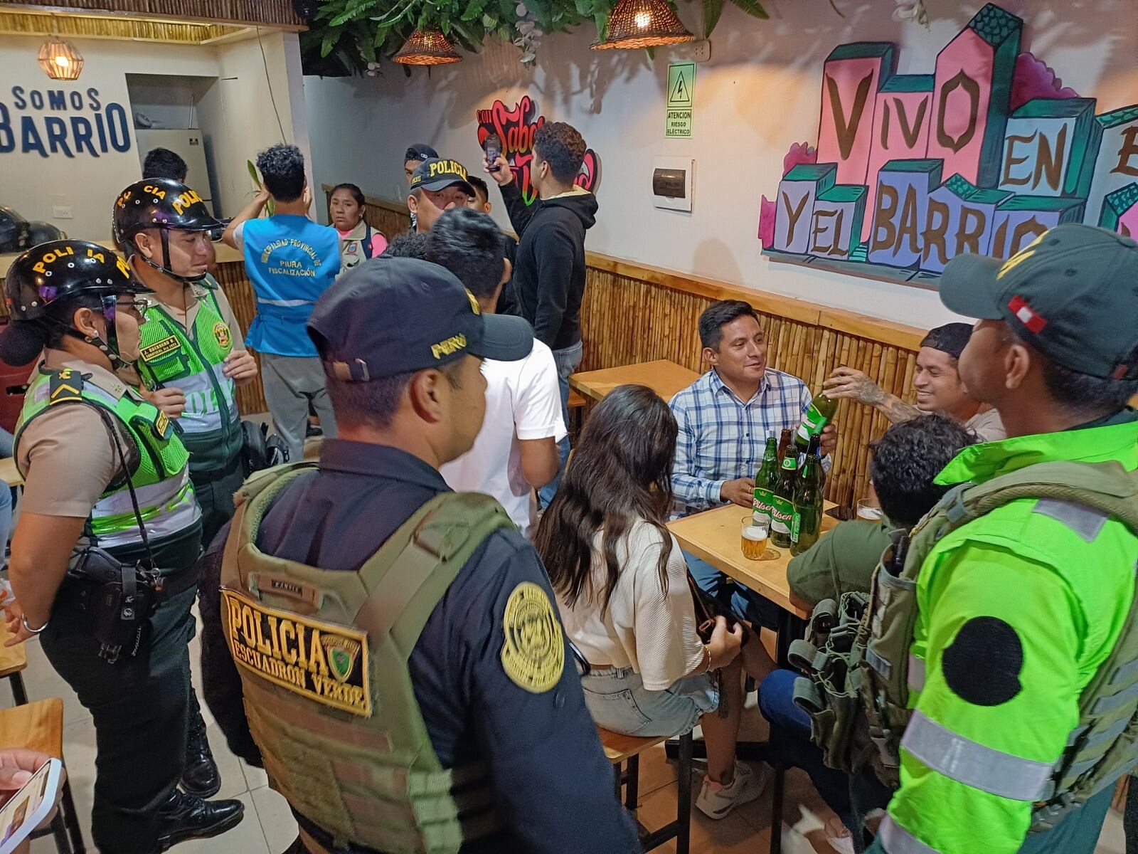 Comuna piurana clausuró tres bares por incumplir ordenanzas municipales