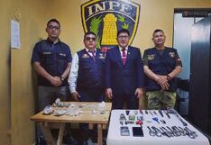 En requisa en el penal de varones de Trujillo hallan objetos y sustancias prohibidas