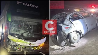 Chincha: bus impacta contra auto y mata a madre y su bebé de cuatro meses