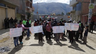 Huancayo: pobladores de Echadero que antes pedían un hospital ahora se enfrentan por una calle