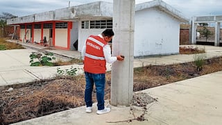 Piura: Aprueban expediente sin considerar las grietas ni las fisuras en colegio de Las Lomas