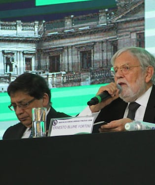 Abogado constitucionalista Ernesto Blume Fortini estuvo en el congreso internacional "Justicia Constitucional y Neoconstitucionalismo". (Foto: Álvaro Figueroa/@photo.gec)