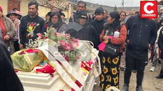 Jauja: En medio del dolor dan último adiós a adolescente asesinada y su hijo “Angelito”
